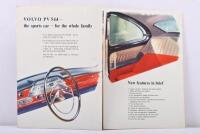 VOLVO: A 1959 VOLVO PV 544 colour sales brochure. Print run of 5000 copies - 2