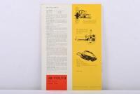 VOLVO: A 1959 VOLVO PV 544 colour sales brochure. Print run of 5000 copies - 3