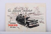 VOLVO: A 1946&nbsp;VOLVO PV 444 sales brochure. Print run of 10000