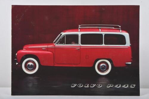 270 · VOLVO: A 1958 VOLVO P445 colour sales brochure. Print run of 4000 copies