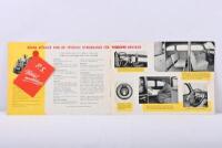 VOLVO: A 1946&nbsp;VOLVO-DROSKAN, PV 802&nbsp;sales brochure. Print Run of 5000 copies - 2
