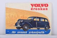 VOLVO: A 1946&nbsp;VOLVO-DROSKAN, PV 802&nbsp;sales brochure. Print Run of 5000 copies - 3