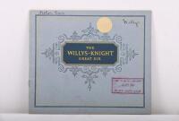 WILLYS KNIGHT: A 1927&nbsp;'THE WILLYS KNIGHT GREAT SIX' model range sales brochure