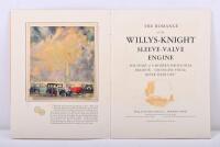WILLYS KNIGHT: A 1926&nbsp;'THE ROMANCE of the WILLYS-KNIGHT SLEEVE-VALVE ENGINE, THE STORY of A MODERN MECHANICAL PARADOX - "AN ENGINE YOU'LL NEVER WEAR OUT"' booklet - 2