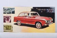 GOLIATH: A circa 1950's Goliath 1100 LUXUS single sheet, double sided sales brochure - 2