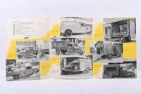 GOLIATH: A circa&nbsp;1930's&nbsp;Goliath three-wheeler fold out model sales brochure - 3