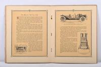 HAVERS: A Havers 'Six' 1913 - EXPORT EDITION sales catalog. Separate EXPORT EDITION SPECIFICATIONS OF THE HAVERS "SIX - 60" (SERIES E) - 2
