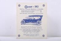 HERRESHOFF: A 1913&nbsp;Herreshoff model range fold out sales brochure