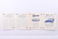 HERRESHOFF: A 1913&nbsp;Herreshoff model range fold out sales brochure - 3