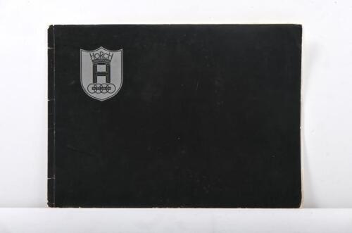Horch/ Auto Union: A Horch-Auto Union V8 Cylinder 3.8 Litre 92 Ps Sales Brochure. Circa 1937