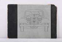 HORCH:&nbsp;A HORCH-AUTO UNION 850 SALES BROCHURE, C1937
