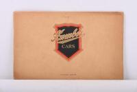 HUMBER: An original 1928 Humber CARS sales brochure - COLONIAL EDITION