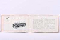 HUMBER: An original 1928 Humber CARS sales brochure - COLONIAL EDITION - 2