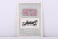 IRIS CARS: An original, circa 1911 'Catalogue of HIGH CLEARANCE TYPE IRIS CARS FOR THE COLONIES'