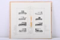 ITALA: An original 1913 ITALA model range brochure. Rotary Valve & Poppet Valve Models (including Grand Prix Type Car) models - 3