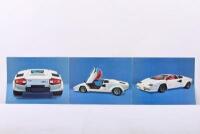 LAMBORGHINI: An original Lamborghini Countach LP400 S&nbsp;fold-out sales brochure. 'W.A.W' (Wallace A. Wyss) embossed stamp to front cover - 3