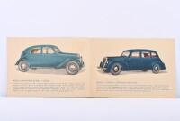LANCIA:&nbsp;A circa 1930's Lancia Aprilia - 2nd Series 6&nbsp;page fold out brochure - 2