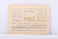 LANCIA:&nbsp;A circa 1930's Lancia Aprilia - 2nd Series 6&nbsp;page fold out brochure - 4