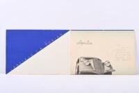 LANCIA:&nbsp;A circa 1930's Lancia&nbsp;'Aprilia'&nbsp;six&nbsp;page brochure - 2