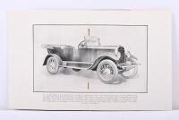 LINCOLN: A rare Australian sales brochure for The Lincoln Motor Car Company. Circa 1919 - 2
