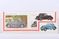 MORRIS: A 1937 'THE MORRIS TEN-FOUR AND MORRIS TWELVE-FOUR SERIES II' sales brochure - 2