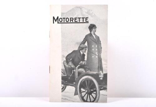 MOTORETTE: An early MOTORETTE Catalog (NO.3)