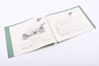 OPEL: An original 1913 'OPEL' model range brochure - 2