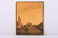 OVERLAND: A circa 1912 Overland Motor Cars, New Models 69 and 71&nbsp;sales brochure