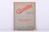 OVERLAND: A 1912 Overland sales brochure. Model 58, 59, 60, 61 detail