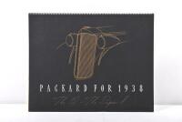 PACKARD: A Packard "The 12, The Super 8" sales brochure. 1938