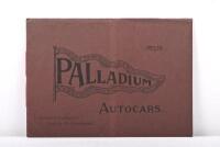 PALLADIUM: A 1911-12 PALLADIUM 12&nbsp;page sales brochure. Separate model leaflets