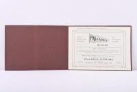 PALLADIUM: A 1911-12 PALLADIUM 12&nbsp;page sales brochure. Separate model leaflets - 3