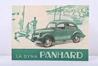 PANHARD: A 1940's&nbsp;LA DYNA PANHARD sales brochure. Single sheet