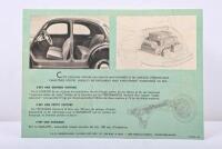 PANHARD: A 1940's&nbsp;LA DYNA PANHARD sales brochure. Single sheet - 2