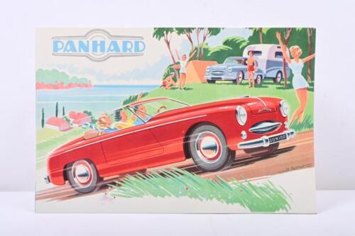 PANHARD: A 1950's PANHARD JUNIOR sales brochure. With English translation sheet