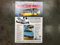 AVIATION: A collection of historic aviation items featuring posters, calendars and print - 4