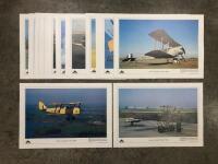 AVIATION: A collection of historic aviation items featuring posters, calendars and print - 7