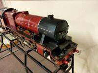 LOCOMOTIVE: A fine model of a &lsquo;Royal Scot&rsquo; 4-6-0 express passenger locomotive, 5-inch gauge live steam model - 3