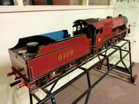 LOCOMOTIVE: A fine model of a &lsquo;Royal Scot&rsquo; 4-6-0 express passenger locomotive, 5-inch gauge live steam model - 9