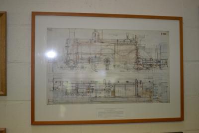 LOCOMOTIVE: A coloured reprint of the blueprint of the Midlands Railway 4-4-0 Express Passenger