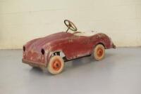 PEDAL CAR: A 1950s/60s children's pedal car.