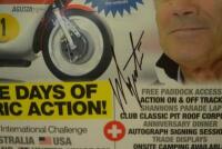 GIACOMO AGOSTINI: Two Phillip Island 'Island Classic' motorcycle posters, each signed in black ink by Agostini - 3