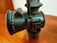 LAMPS: A pair of Edwardian Acetylene brass lamps with convex glass - 4
