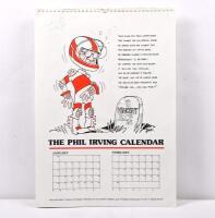 PHIL IRVING: A rare and interesting 1992 Phil Irving Calendar, promoted by the Vincent Owners Club, signed by Edith Irving.&nbsp; - 2
