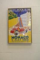MONACO: Six Monaco Christie&rsquo;s and Brooks auction posters - 2