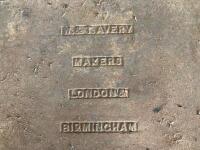 SCALES: Ornate cast Iron W&T Avery LTD Birmingham platform scales with weights - 2