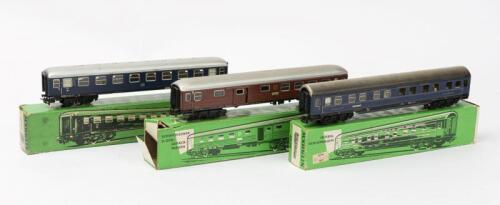 MARKLIN: Three Marklin express sleeping and coaches
