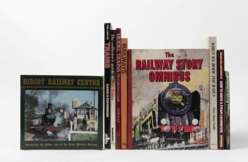 RAILWAYS: A collection of books relating to railway and trains