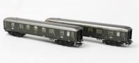 MARKLIN: Two Marklin 4044 and 4026 express baggage/luggage vans, boxed - 2