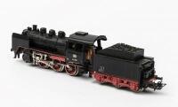 MARKLIN: A Marklin HO 3003 2-6-0 mixed traffic steam locomotive with tender, in fitted box - 2